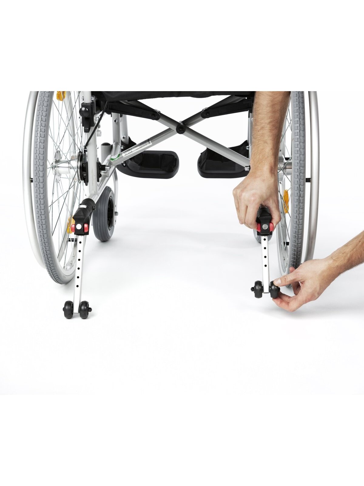 Lengvo Lydinio Neįgaliojo Vežimėlis Lightman Start Plus, Dydis 45 cm 5 Lengvo Lydinio Neįgaliojo Vežimėlis Lightman Start Plus, Dydis 45 cm 5