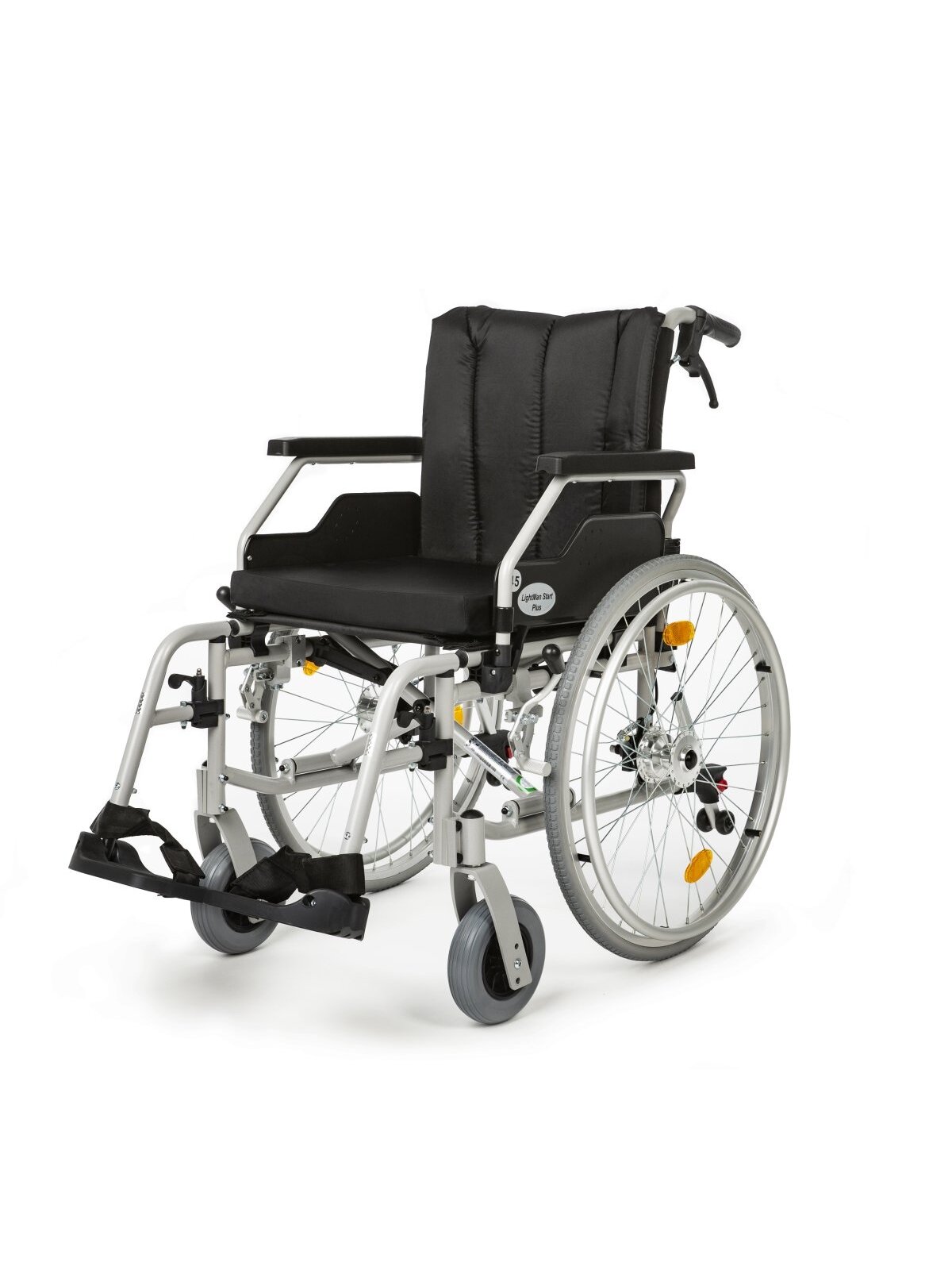 Lengvo Lydinio Neįgaliojo Vežimėlis Lightman Start Plus, Dydis 45 cm Lengvo Lydinio Neįgaliojo Vežimėlis Lightman Start Plus, Dydis 45 cm