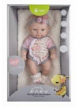Lėlė kūdikis PURE BABY, 24,5 cm