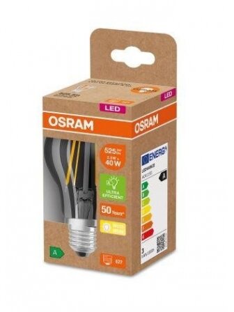 Lemputė Osram LED, A60, 3000 °K, E27, 2.5 W, 470 lm 1
