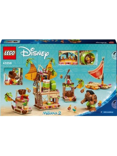 LEGO® Disney Kakamorų barža 43258, 572 vnt.