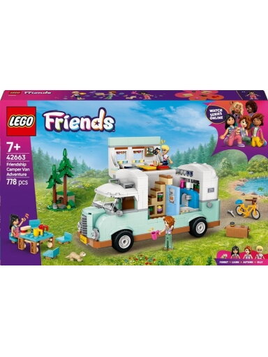LEGO® Friends Friendship Camper Van Adventure, 778 vnt.