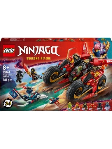 LEGO® Ninjago Ninja Combat Vehicle 71844, 561 pcs