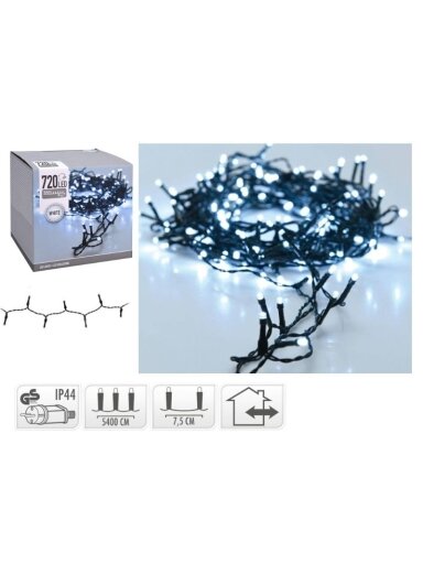 LED girlianda GREEN CW-720