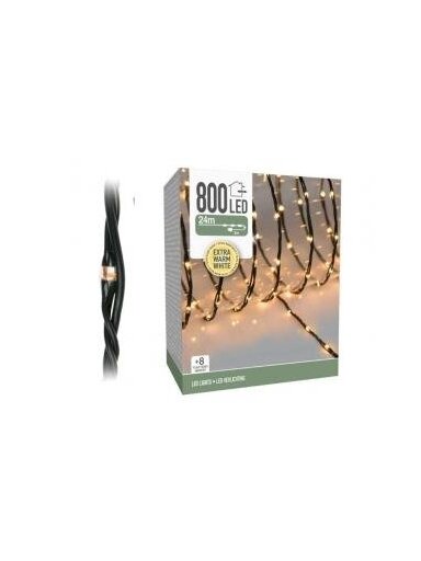 LED girlianda GREEN WW-800