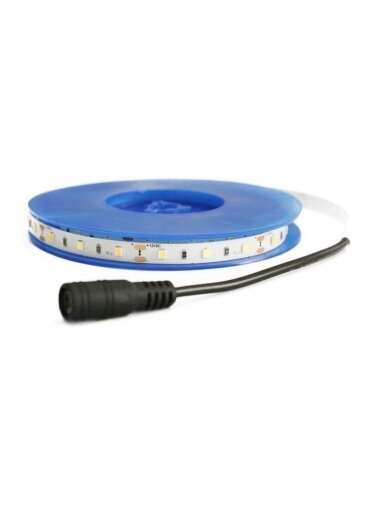 LED juosta be sujung kompl 120LED 9.6W/m 3000K 12V 3M IP20