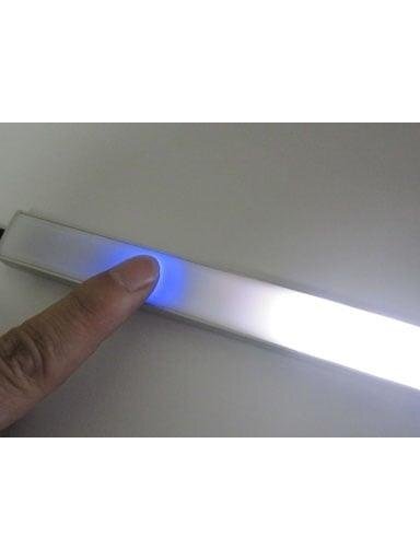 LED juostos valdiklis montuojamas į profilį 8A PROF-DIM2/BL