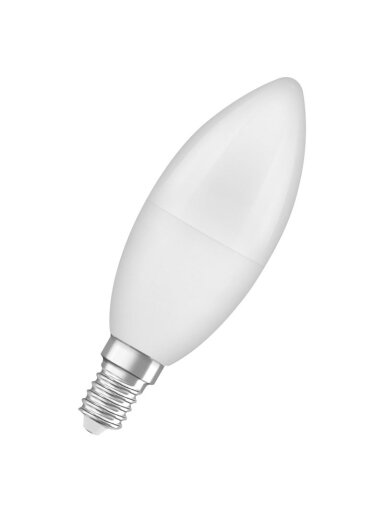 LED lempa Osram B40, 7.5W, E14, 2700K, 806lm matinė