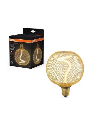 LED LEMPUTĖ E27 125 GD 3.5W 1800K 230V DIM