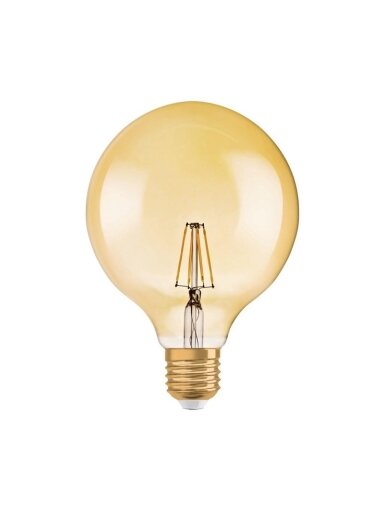 LED lemputė OSRAM, G125, E27, 7,5 W, 725 lm, 2500 K
