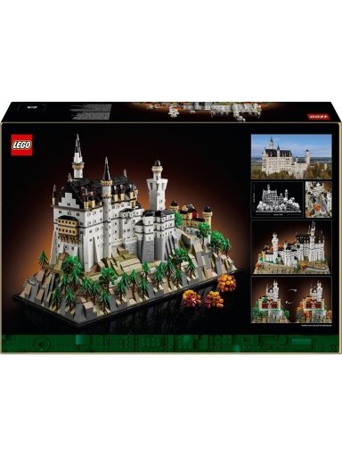 LEGO® Architecture Neuschwanstein Castle 21063, 3455 pcs