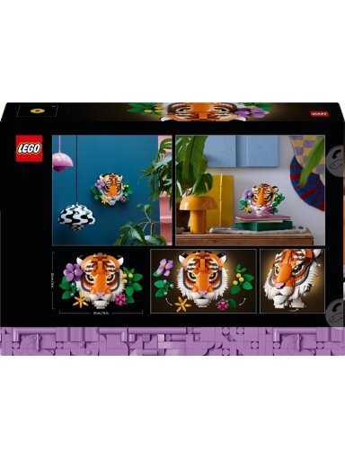 LEGO® Art Gyvūnų kolekcija – tigras 31217, 744 vnt.