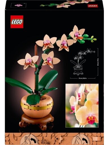 LEGO® Botanical Collection Mini orchidėja 10343, 274 vnt.