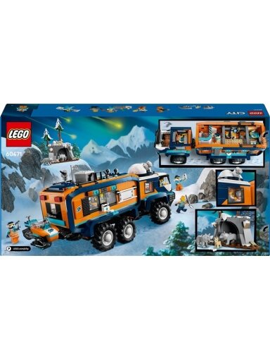 LEGO® City Arctic Explorer Science Lab Truck 60471, 1064 pcs