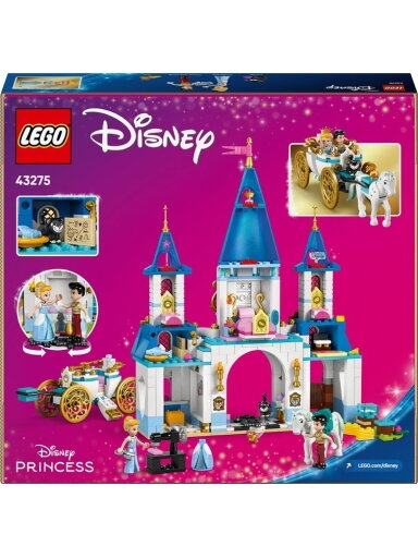 LEGO® City Cinderella's Castle & Horse Carriage, 596 vnt.