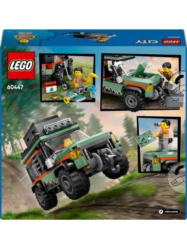 LEGO® City Off-Road 4x4 Mountain Truck 60447, 221 vnt.
