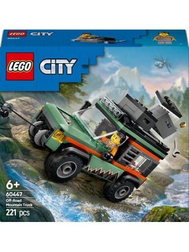 LEGO® City Off-Road 4x4 Mountain Truck 60447, 221 vnt.
