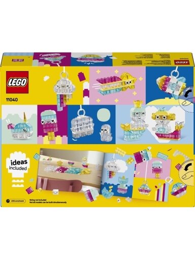 LEGO® Classic Magical Transparent Box 11040, 340 vnt.