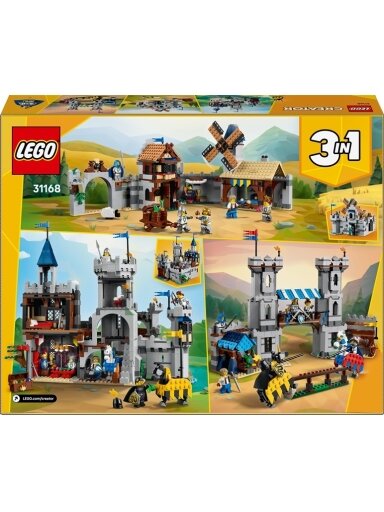 LEGO® Creator 3in1 Medieval Horse Knight Castle 31168