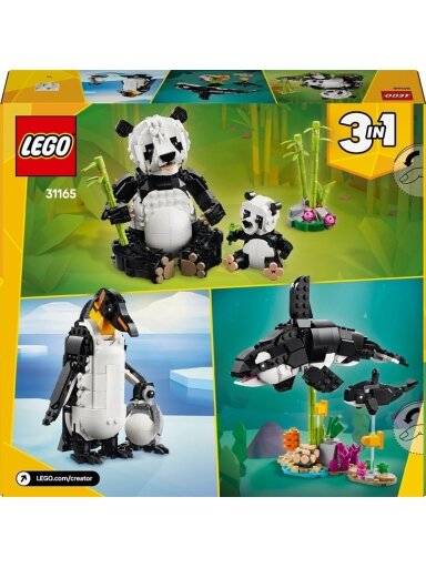 LEGO® Creator Wild Animals: Panda Family 31165, 626 vnt.