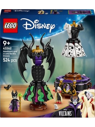 LEGO® Disney Maleficent's and Cruella De Vil's Dresses 43262