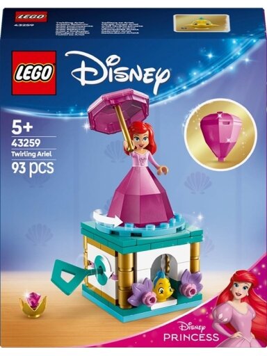 LEGO® Disney Princess Twirling Ariel 43259, 93 vnt.