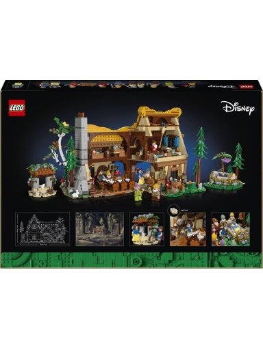 LEGO® „Disney“ Snieguolės ir septynių nykštukų trobelė 43242