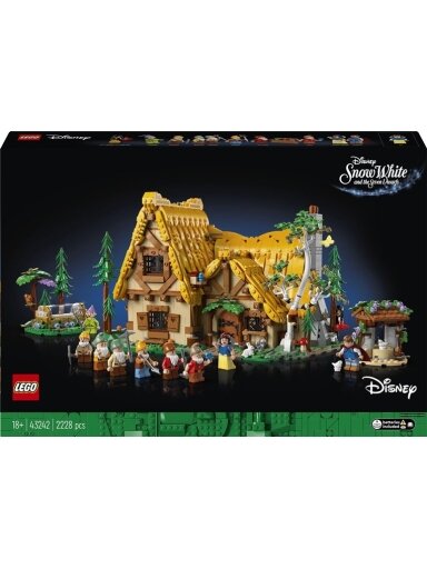 LEGO® „Disney“ Snieguolės ir septynių nykštukų trobelė 43242
