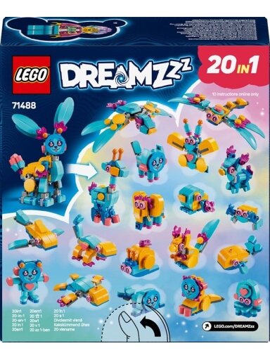 LEGO® DREAMZzz Bunchu's Creative Animal Adventures, 143 vnt.