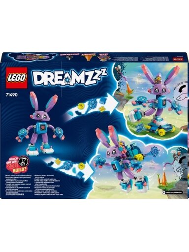 LEGO® DREAMZzz Izzie and Bunchurro the Gaming Bunny, 252 vnt