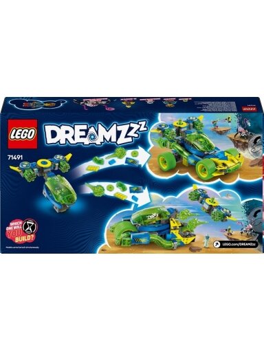 LEGO® DREAMZzz Mateo and the Z-Blob Action Race Car, 485 vnt
