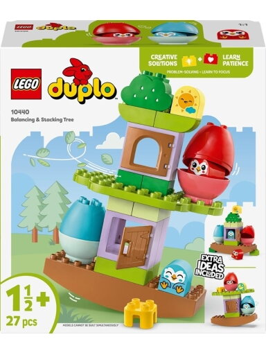 LEGO® Duplo Balansavimo ir dėliojimo medis 10440, 27 vnt.