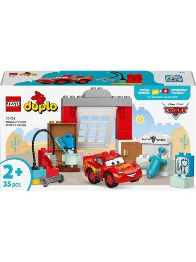 LEGO® DUPLO® Makvyno apsilankymas Daktaro garaže, 35 vnt.