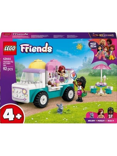 LEGO® Friends Heartlake City Ice Cream Van 42644, 92 vnt.