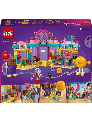 LEGO® Friends Heartlake City Sweet Shop 42649, 376 vnt.