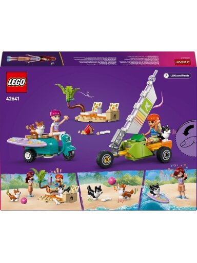 LEGO® Friends Surfing Dogs and Scooter Adventure, 113 vnt.