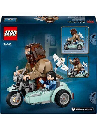 LEGO® Harry Potter Hagrid™ & Harry Motorcycle Ride, 617 vnt.