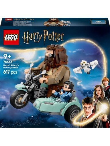 LEGO® Harry Potter Hagrid™ & Harry Motorcycle Ride, 617 vnt.