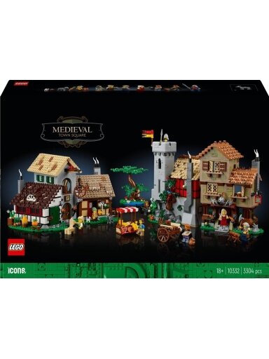 LEGO® Icons Viduramžių miesto aikštė 10332