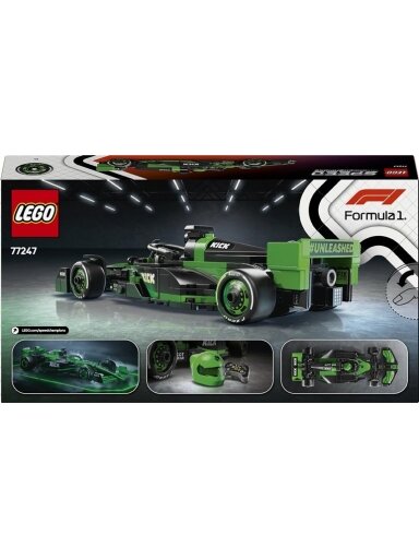 LEGO® KICK Sauber F1® Team C44 Race Car 77247, 259 vnt.