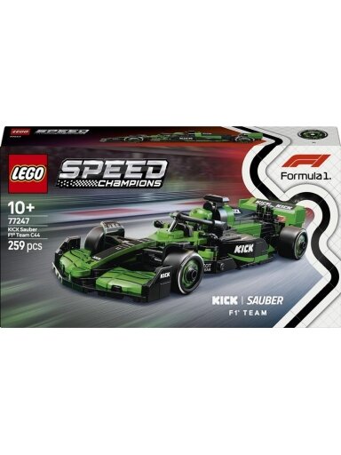 LEGO® KICK Sauber F1® Team C44 Race Car 77247, 259 vnt.