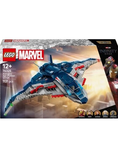 LEGO® Marvel Avengers: Age of Ultron Quinjet 76325, 1131 pcs