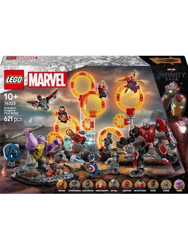 LEGO® Marvel Avengers: Endgame Final Battle 76323, 621 pcs