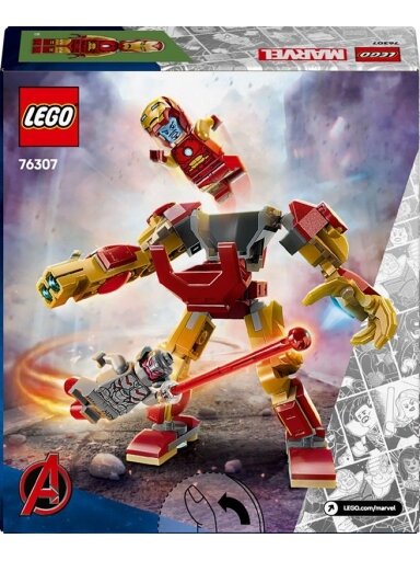 LEGO® Marvel Iron Man Mech vs. Ultron, 101 vnt.