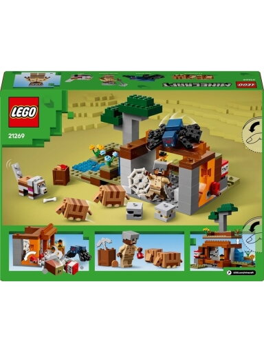 LEGO® Minecraft The Armadillo Mine Expedition, 247 vnt.