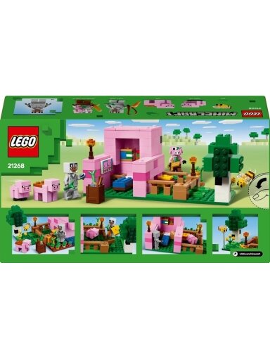 LEGO® Minecraft The Baby Pig House 21268, 238 vnt.