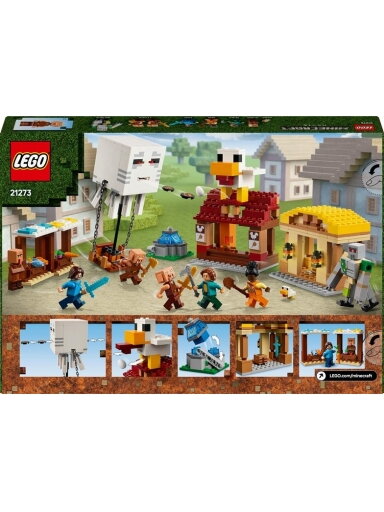 LEGO® Minecraft The Ghast Balloon Village Attack 21273