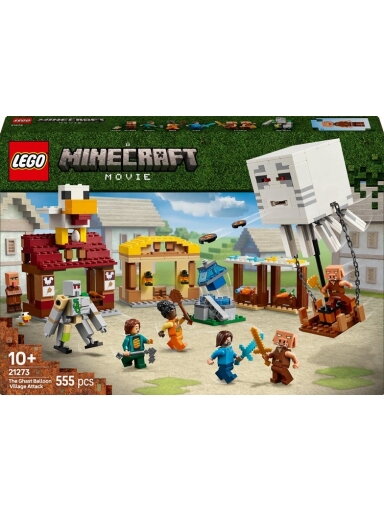 LEGO® Minecraft The Ghast Balloon Village Attack 21273