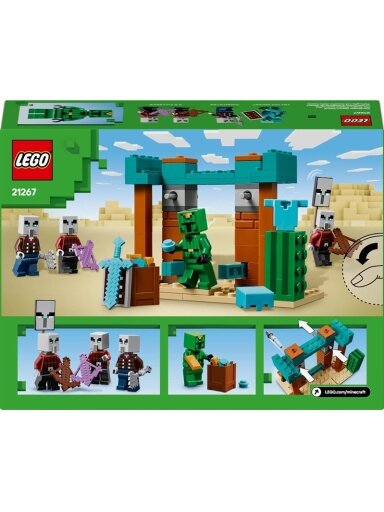 LEGO® Minecraft The Illager Desert Patrol 21267, 105 vnt.