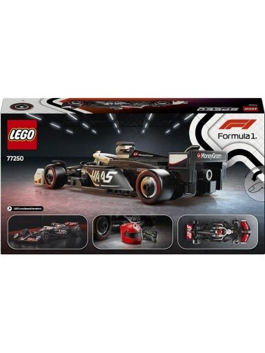 LEGO® MoneyGram Haas F1® Team VF-24 Race Car 77250, 242 vnt.